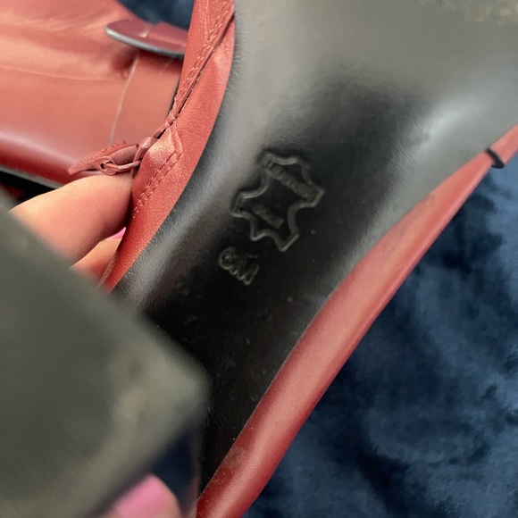 Tory Burch leather ankle boots size 6 - Picture 7 of 8